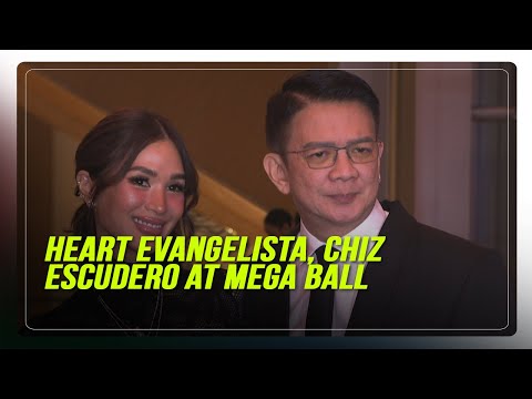 Heart Evangelista, Chiz Escudero attend Mega Ball | ABS-CBN News