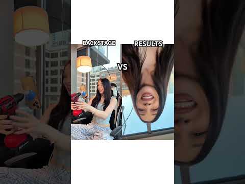 BACKSTAGE VS RESULTS?🫣#elsarca #tiktok