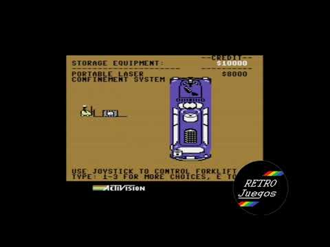 Ghostbusters (Commodore 64) - Review de RETROJuegos, por Fabio Didone