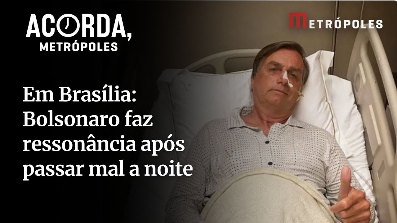 Bolsonaro faz ressonância após passar mal durante a noite desta terça-feira (16/9)
