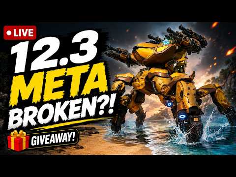 🔥 War Robots 12.3 META TEST — What's ACTUALLY Worth Using? | LIVE + GIVEAWAY