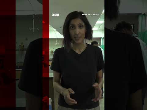 Inside India's first heat stroke emergency room. #India #Shorts #BBCNews