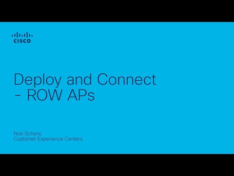 Connect and Join -ROW APs
