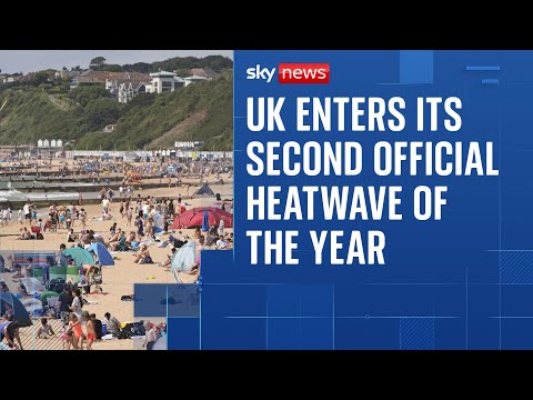 UK enters second heatwave of year - as Spain, Portugal, Italy and Greece swelter in 40C heat