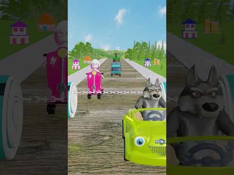 Beamng Tour With Mad Cars and Absurd Racers Speeding Toward Bollard Red Coca Cola BeamNG.drive