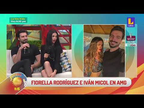 #ArribaMiGente | Fiorella Rodriguez e Iván Micol en AMG.