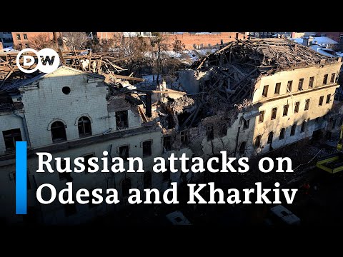 Ukraine says Russian missiles and drones injured least 20 civilians | DW News