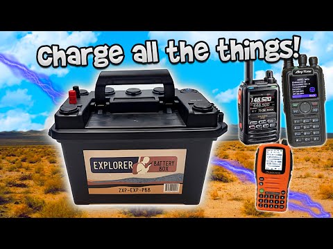 SALE! Explorer Battery Box Charges ALL of the Things! (Radios)