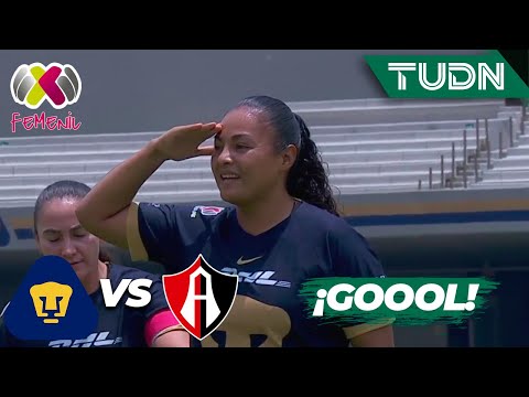 ¡FERIA DE GOLES! DÍAZ adelanta a las felinas | Pumas 2-1 Atlas | AP2023 Liga Mx Femenil J2 | TUDN