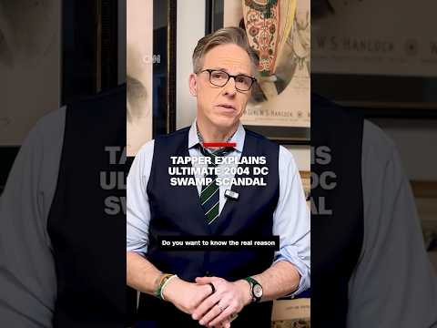 Tapper explains ultimate 2004 DC swamp scandal