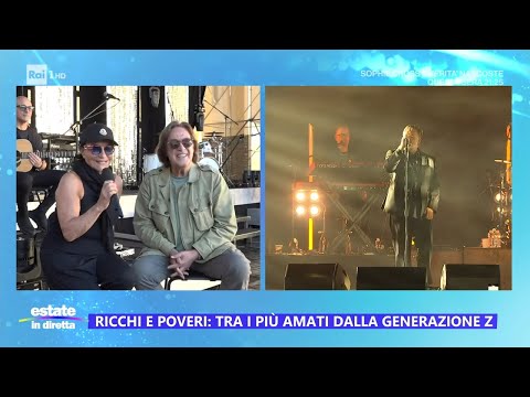 Ricchi e Poveri: Tra i più amati dalla generazione Z - Estate in diretta 16/07/2024