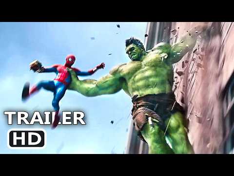 "Hulk smashes Spider-Man against a wall" SPIDER-MAN: BRAND NEW DAY Official Trailer (2026)