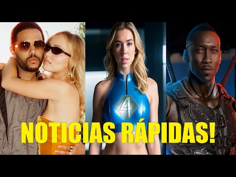 NOTICIAS RÁPIDAS! CANCELAN SERIE THE IDOL, VANESSA KIRBY NUEVA SUE STORM, ACTOR DE BLADE ARTO DE MCU