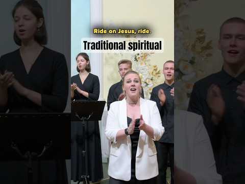 Ride on, Jesus, ride #traditional #spiritual