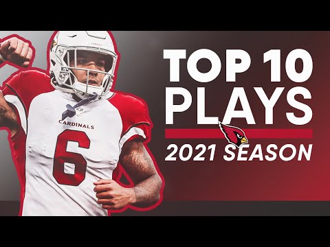 Arizona Cardinals Top 10 Plays of the 2021 Season video clip