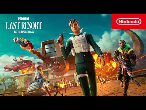 Fortnite Chapter 4 Season 4 LAST RESORT Cinematic Trailer - Nintendo Switch