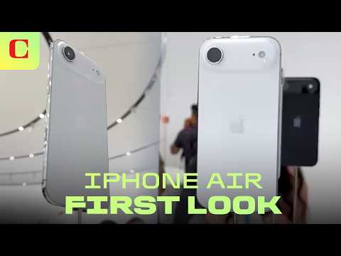 The iPhone Air is UNBELIEVABLY THIN