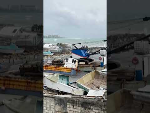 Así fue el paso del huracán 'Beryl' en el Caribe