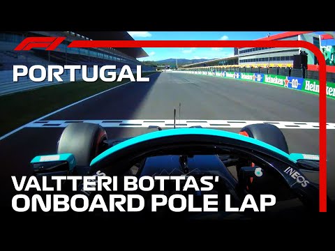 Valtteri Bottas's Onboard Pole Lap | 2021 Portuguese Grand Prix | Pirelli