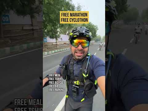 Free Marathon at Jawaharlal Nehru Stadium Delhi 😳