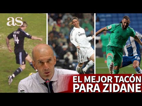 Zidane elige entre el tacón de Guti en Riazor, el que le dio a él vs. Sevilla o el de Benzema | AS