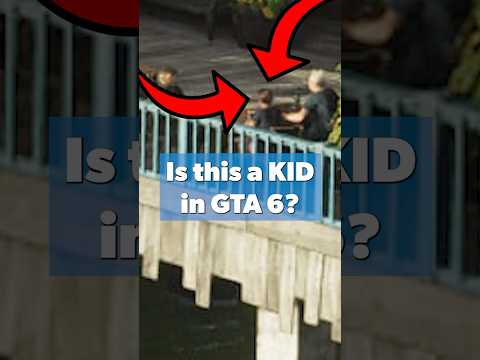 Hold on, is this a CHILD in #GTA6? #shorts #gta6trailer #gametheory