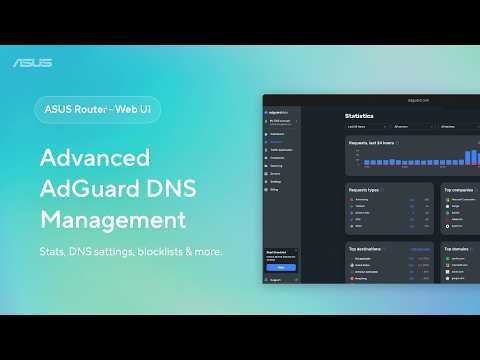 How to Set Up Advanced Adguard DNS Management on ASUS Router | ASUS SUPPORT