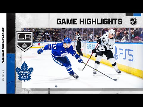 Kings @ Maple Leafs 12/8 | NHL Highlights 2022
