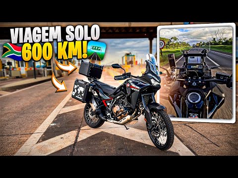 DA CAPITAL PRO INTERIOR DE AFRICA TWIN 1100, 600KM DE ESTRADA 🇿🇦