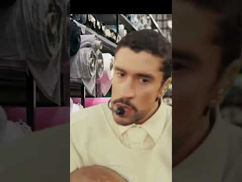 En el mundo de las telas solo deber de creer en ti ❤️ #badbunnypr #telas #superbowl #trend