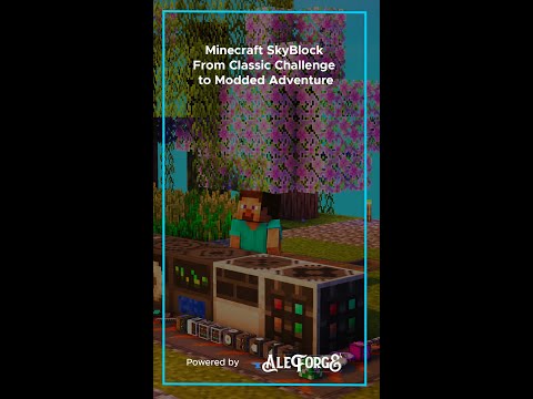 Minecraft SkyBlock – From Classic Challenge to Modded Adventure