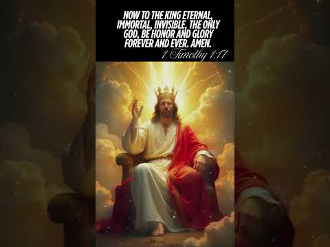 To the King Eternal  1 Timothy 117 #bibleverse #christianlife #godsword #victoryinjesus #christ