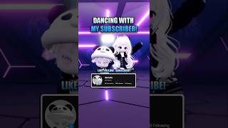 Dancing with My Subscriber!✨| Acelerada✨| #roblox #robloxedit #robloxd