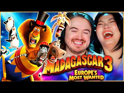 **STILL DELIVERS?!** Madagascar 3: Europe's Most Wanted (2012) Reaction: FIRST TIME WATCHING