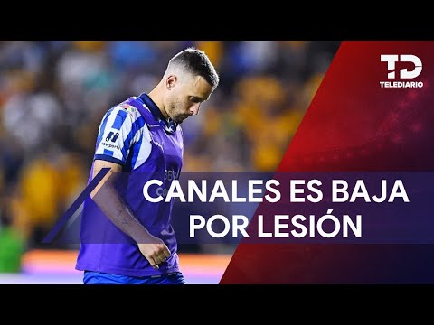 Sergio Canales causará baja con Rayados ante Puebla y Juárez; su lesión podría ser de gravedad