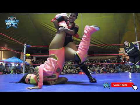 Lady Shani y Niño Hamburguesa vs Faby Apache y Raptor con Promociones Rosales.