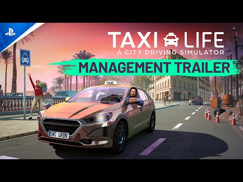 Taxi Life: A City Driving Simulator - Management Gameplay Trailer | PS5 Games