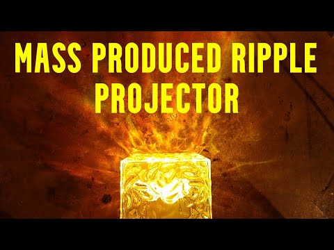 Exploring a mass-produced ripple projector - with schematic