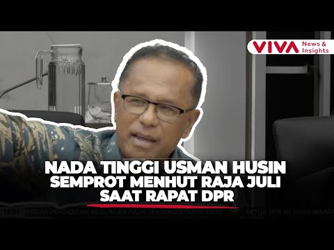 Usman Husin Ngamuk! Menteri Kehutanan Ditodong Lepas Jabatan