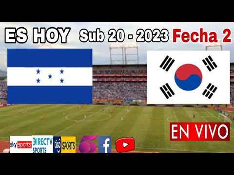 Honduras vs. Corea del Sur en vivo, donde ver, a que hora juega Honduras vs. Korea Sub 20 - 2023