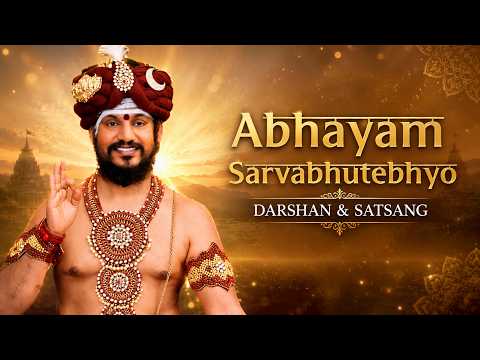 🔴LIVE DARSHAN & SATSANG | Abhayam Sarvabhutebhyo –The Ultimate Refuge for Humanity #Nithyananda #UAN