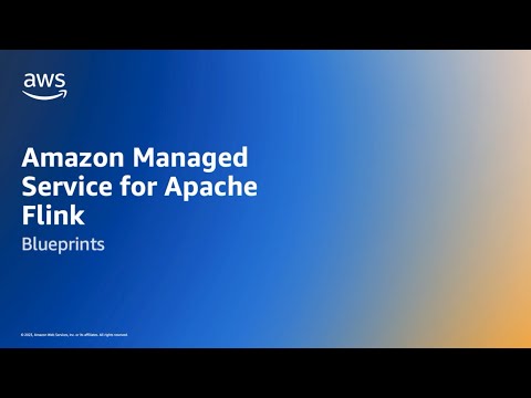 One-Click Streaming with Amazon Managed Service For Apache Flink Blueprints | Amazon Web Services
