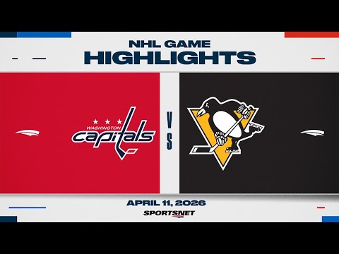 NHL Highlights | Capitals vs. Penguins - April 11, 2026