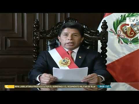 Se conocieron detalles de la detención del destituido presidente de Perú, Pedro Castillo