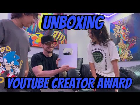 C-Mob Unboxing YouTube Creator Award