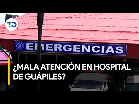 Paciente denuncia mala atención en Hospital de Guápiles