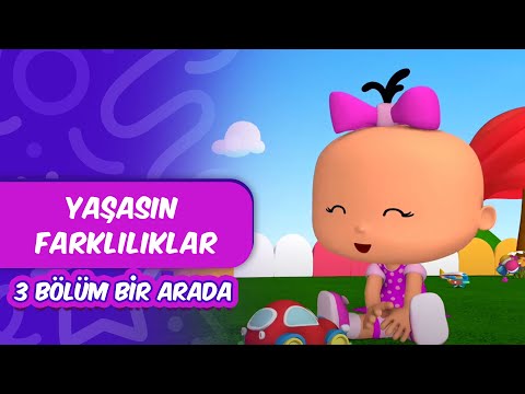 Pepee -Yaşasın Farklılıklar 👱‍♀️👩‍🦰👩🏾 | Leliko ve Pisi İle 3 Bölüm Bir Arada | Düşyeri