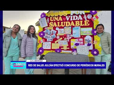 La Libertad: Red de salud Julcán efectuó concurso de periódicos murales