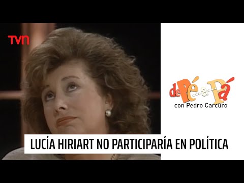 Lucía Pinochet dijo que no participaría en la política | De Pé a Pá