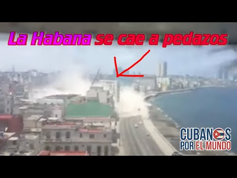 La Habana se cae a pedazos: colapsan dos edificios de vivienda, más hoteles para el régimen cubano